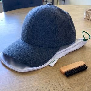 Varsity Headwear Dark Grey Wool Baseball Cap